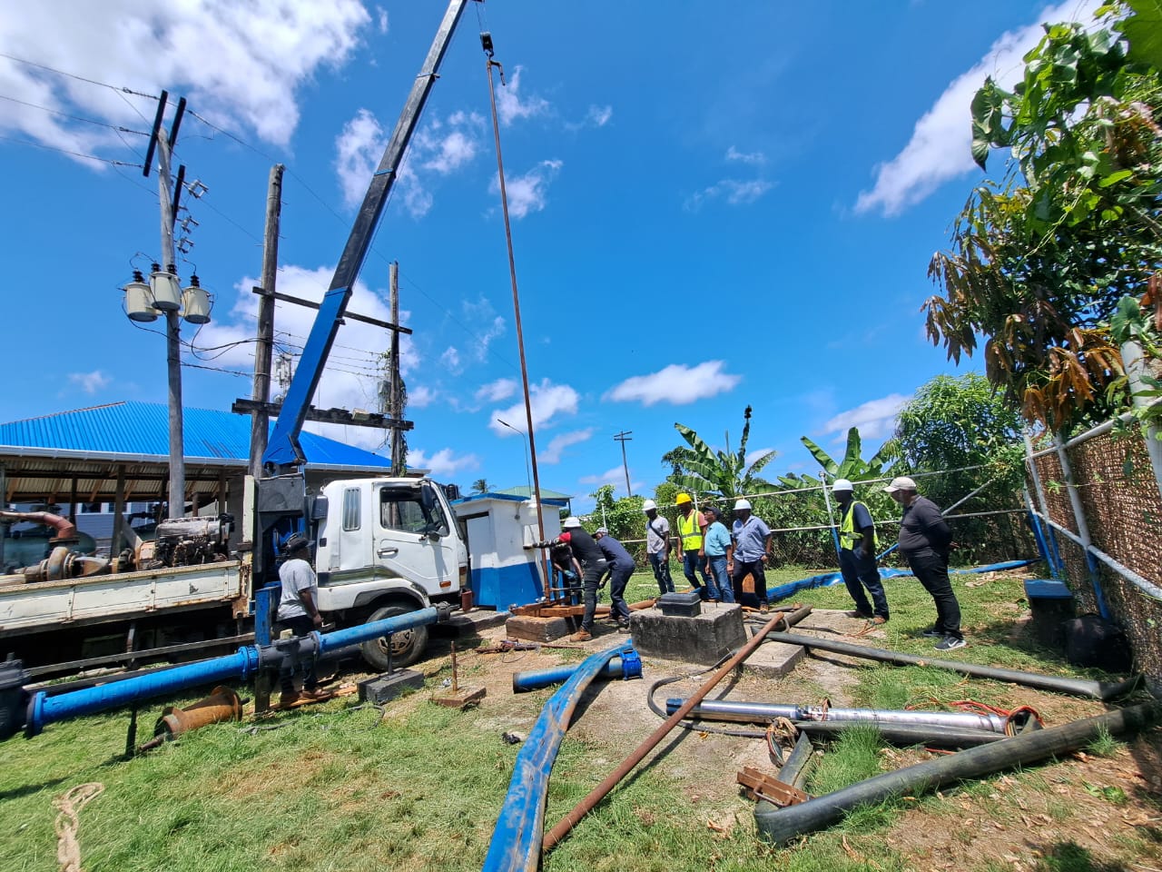 FARM (MAHAICONY) AND SURROUNDING VILLAGES TO BENEFIT FROM SMALL IN–LINE WATER TREATMENT PLANT SOON