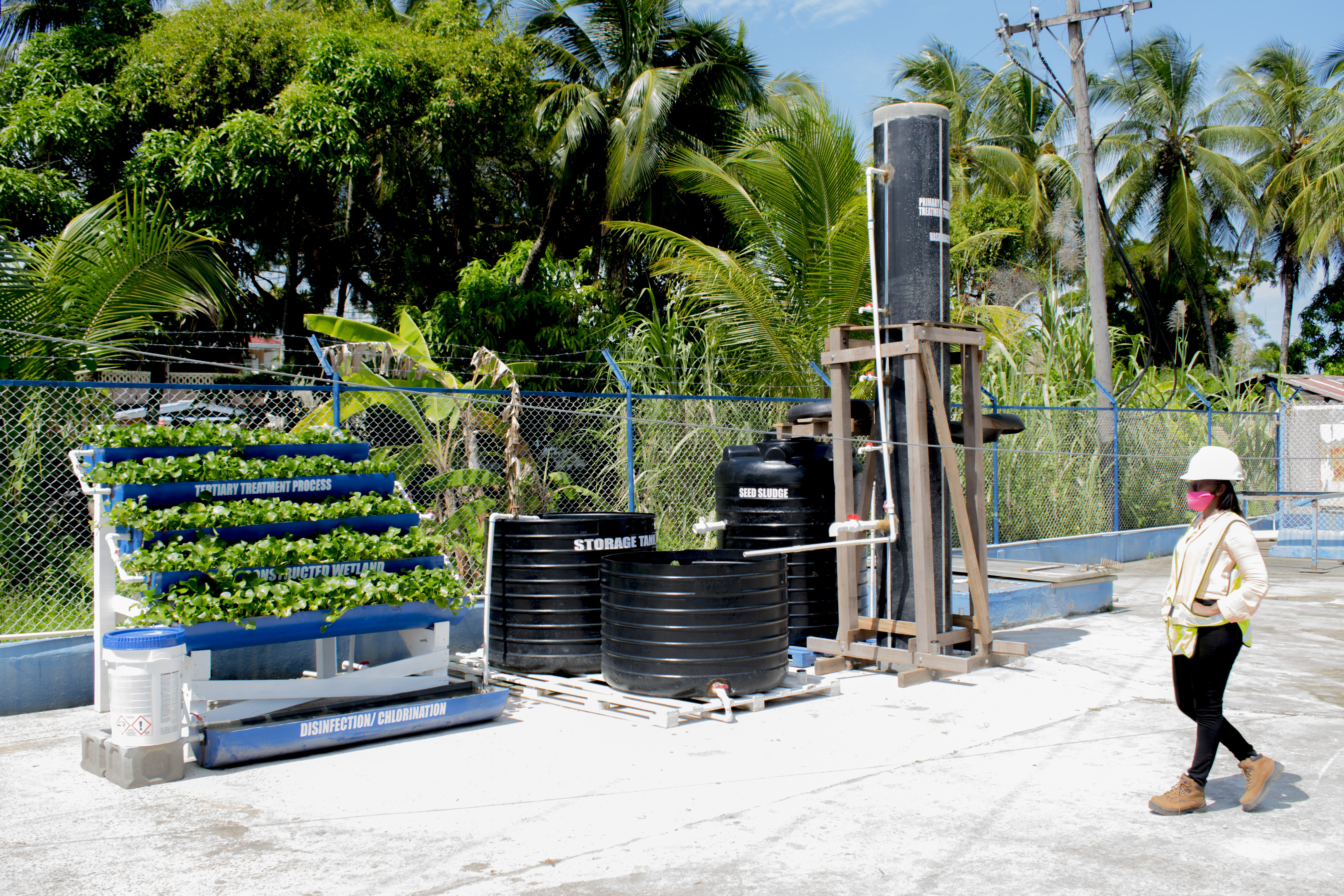 GWI piloting Wastewater treatment plant at Tucville