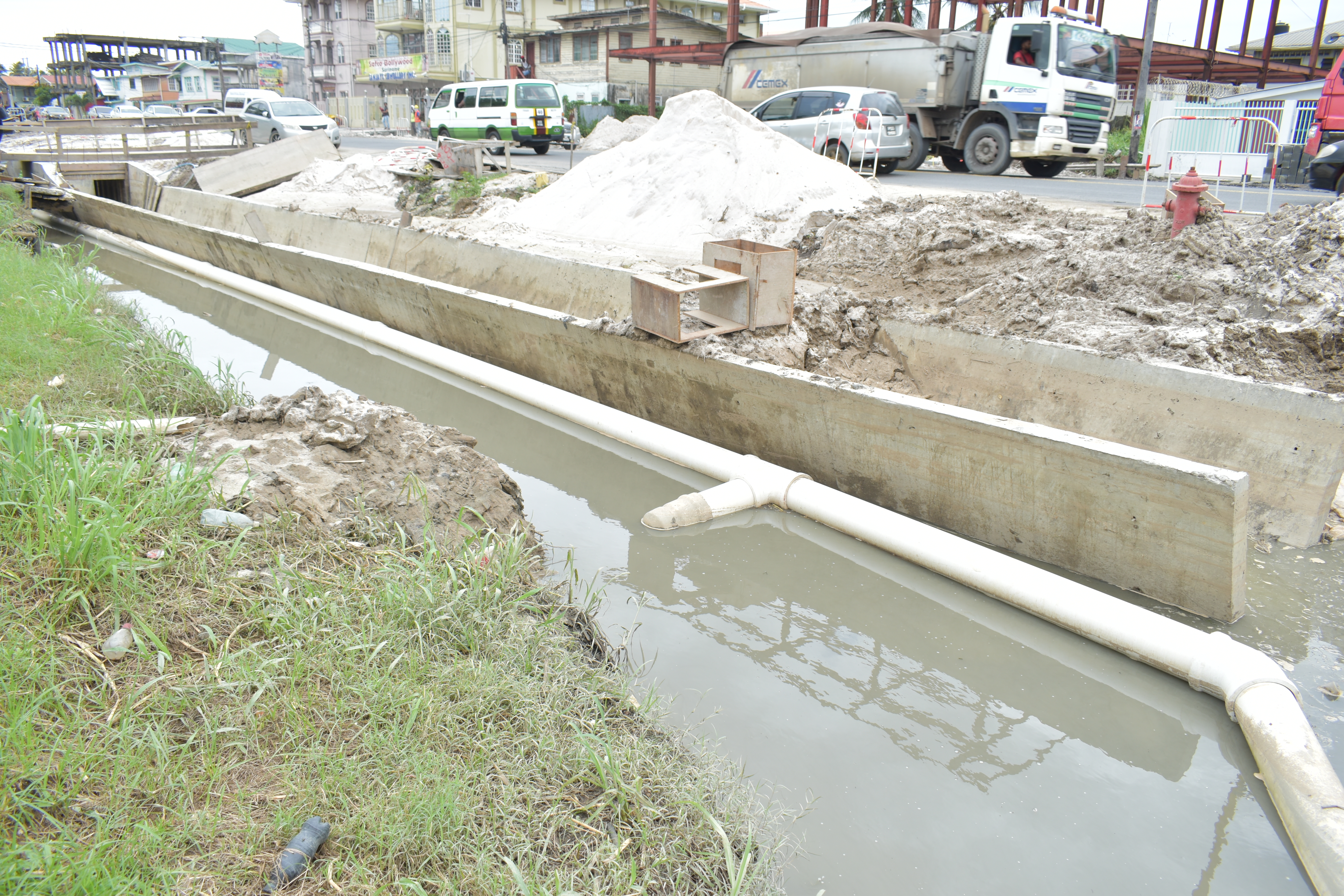 GWI addressing aged Pipe Infrastructure in Central Georgetown