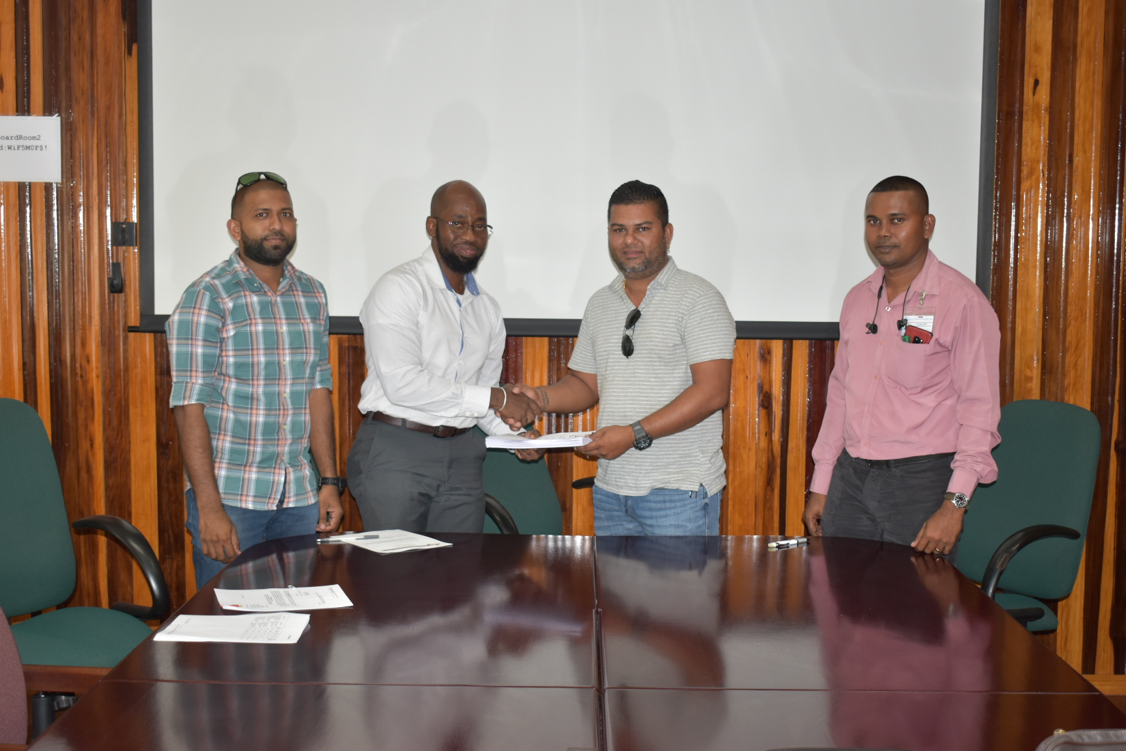 Contracts Totalling Approx. G$110M Signed for Execution of Water Supply Improvement Projects