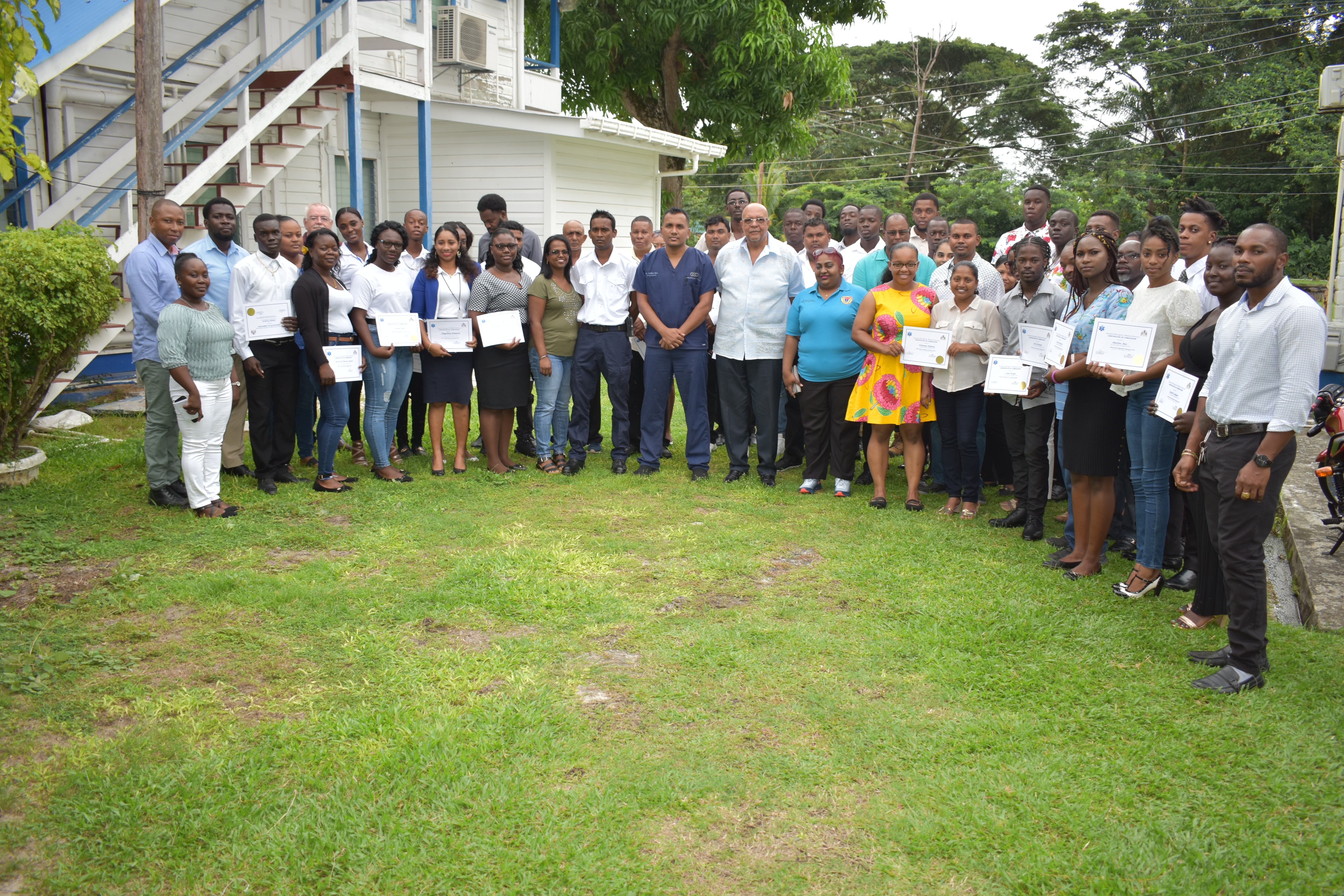 Over 80 GWI employees graduate as certified first responders