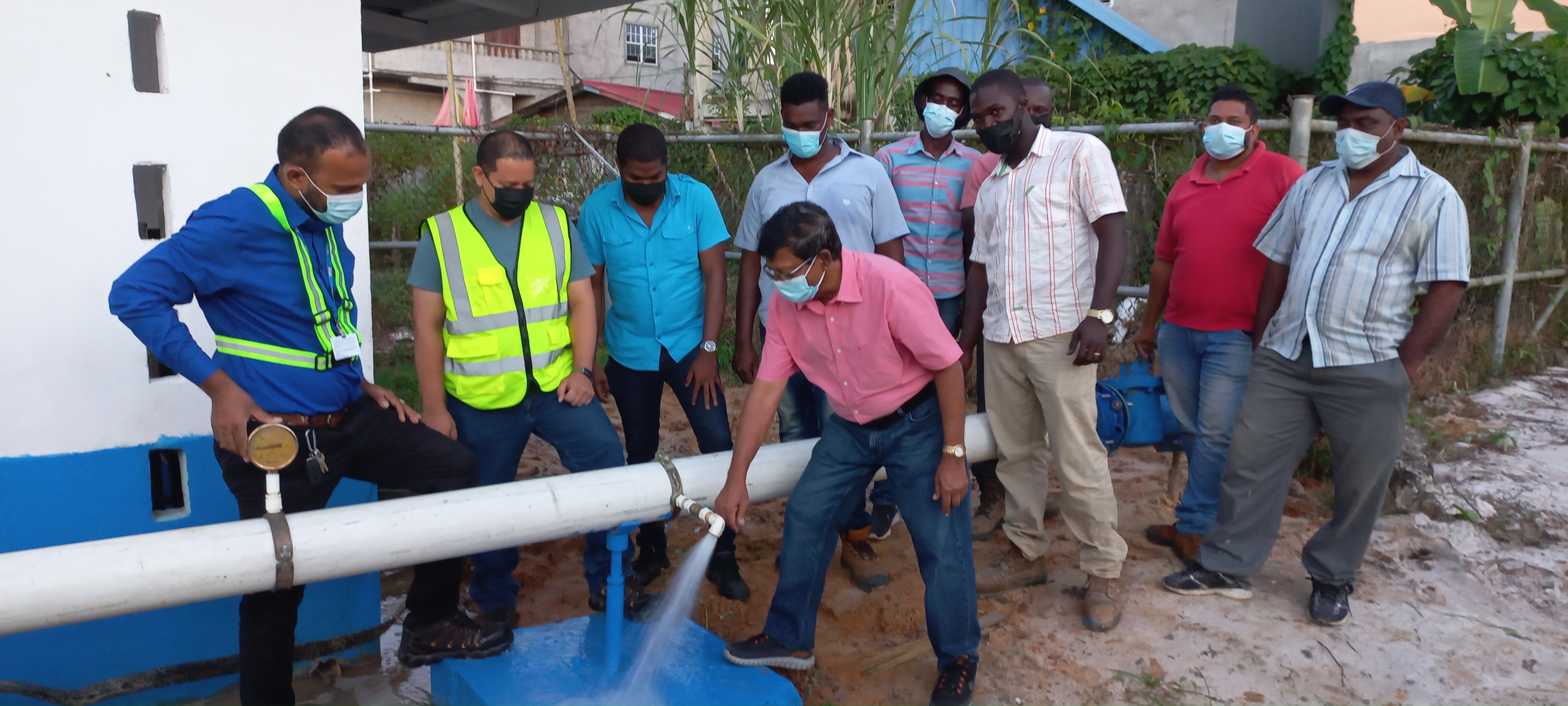 East Bank Essequibo communities receiving improved water supply