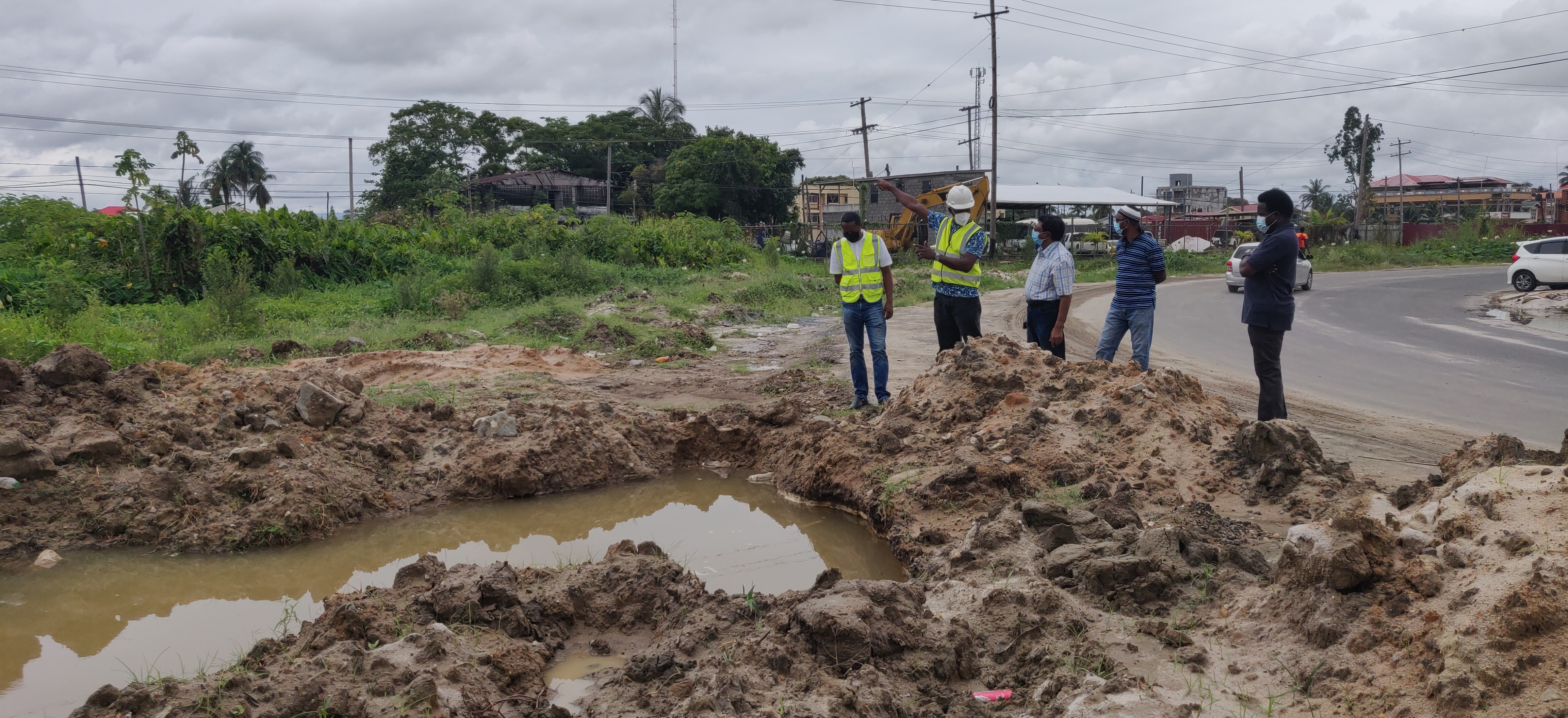 GWI Collaborating with Public Works as Pipe Relocation Exercise Continues 
