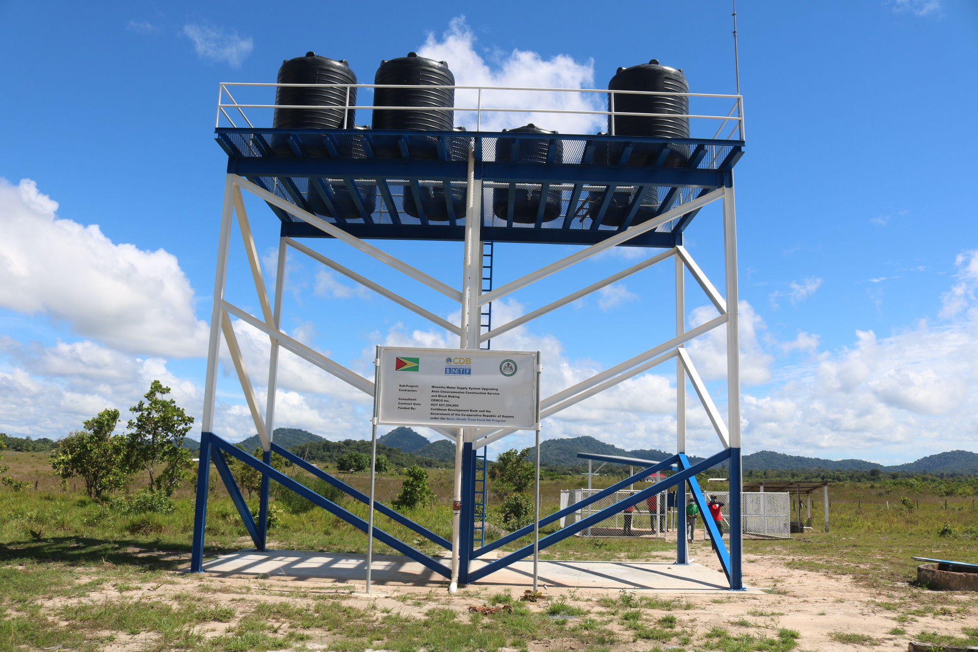 Increased water access for North Rupununi villages