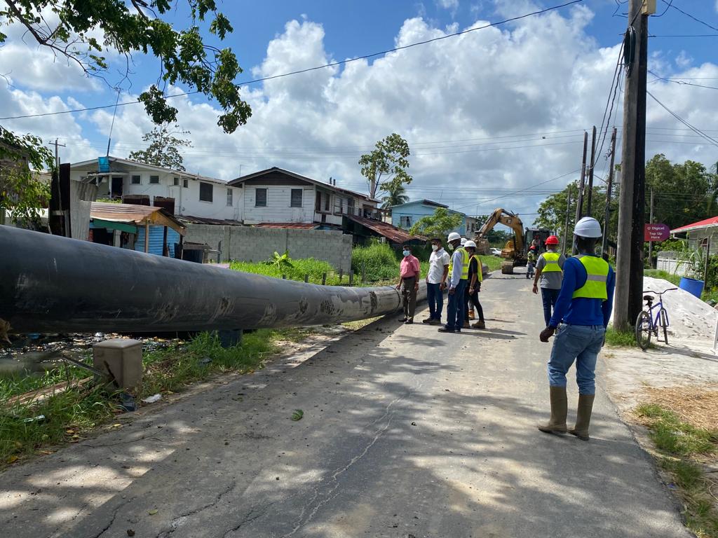 GWI Cemetery Road Project Progressing Satisfactorily