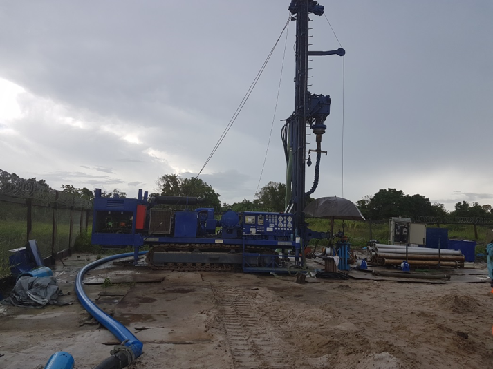 Diamond Well Produces Water