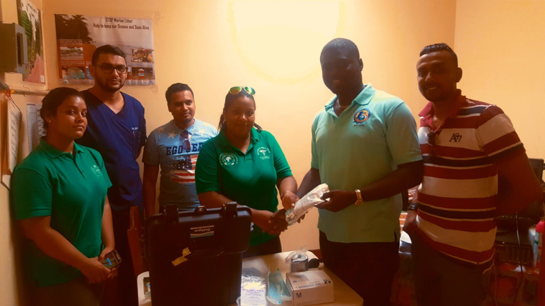 GWI presents testing kits to Mabaruma